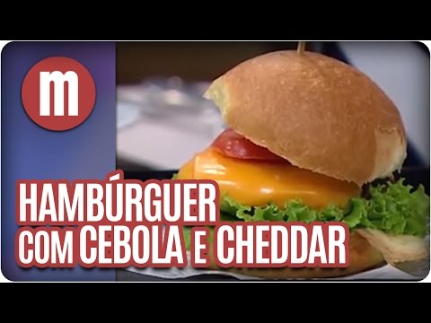 Mulheres - Hambúrguer com cebola e cheddar (15/01/16)