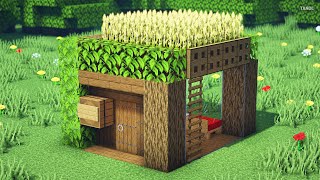 ⚒️ Minecraft | How To Build a Small Survival House #3 [마인크래프트 건축]