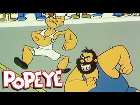 Classic Popeye: Episode 44 (Double Cross-Country Feet Race AND MORE)