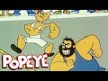CLASSIC POPEYE - Double Cross-Country Feet Race and MORE | Episode 44