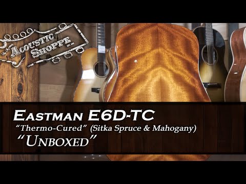 (NEW 2020) Eastman E6D-TC Thermo-Cured Sitka Top Natural Dreadnought Acoustic #5011 image 14