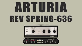 Video thumbnail for Arturia - Rev Spring 636 - Guitar Demo by Ryan Lutton