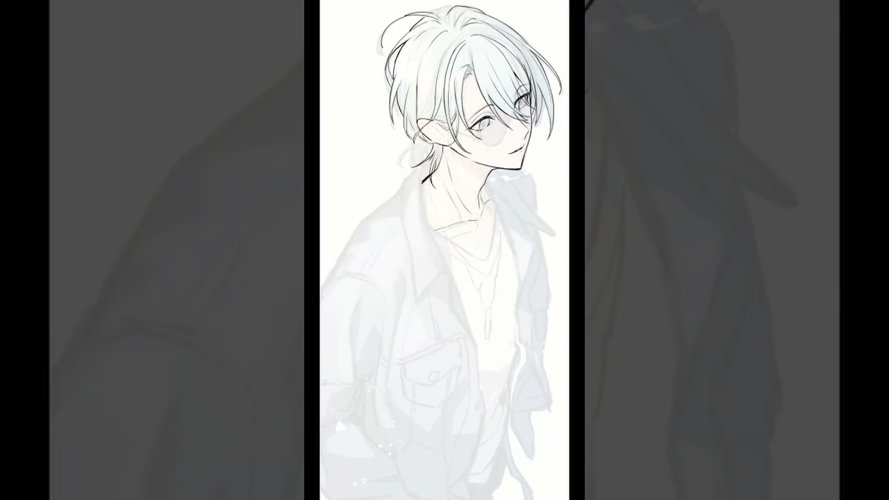 【にじさんじ】渚トラウト　描いてみた/IllustrationMaking  #イラストメイキング #illustration