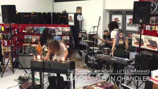 The Burning Of Rome performs "Little Piranhas" at Zia Recor