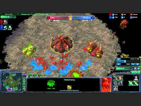 StarCraft2 - Zero (Z) vs DouDou (T) on ...