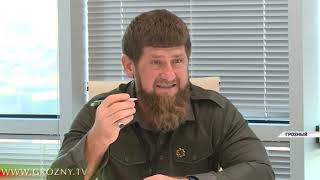 Рамзан Кадыров встретился с сотрудниками Фонда имени Шейха Зайеда