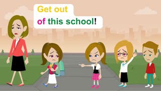 Ella must leave her school - Simple English Story - Ella English