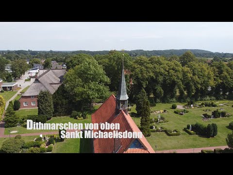 Dithmarschen von oben: Sankt Michaelisdonn