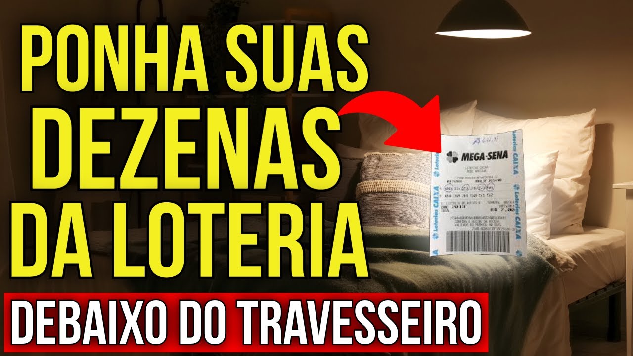 PONHA SUAS DEZENAS DA LOTERIA DEBAIXO DO TRAVESSEIRO ENQUANTO ESCUTA ESTE ÁUDIO DA LEI DA ATRAÇÃO