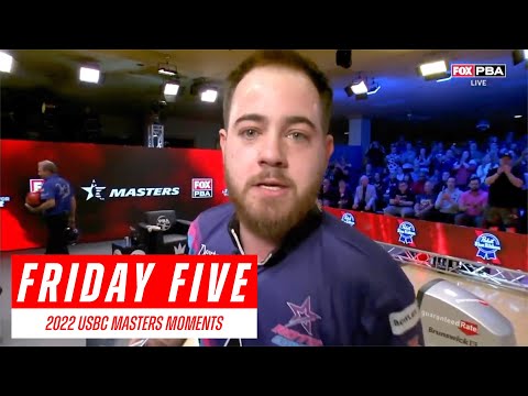 Friday Five - 2022 USBC Masters Stepladder Finals Moments