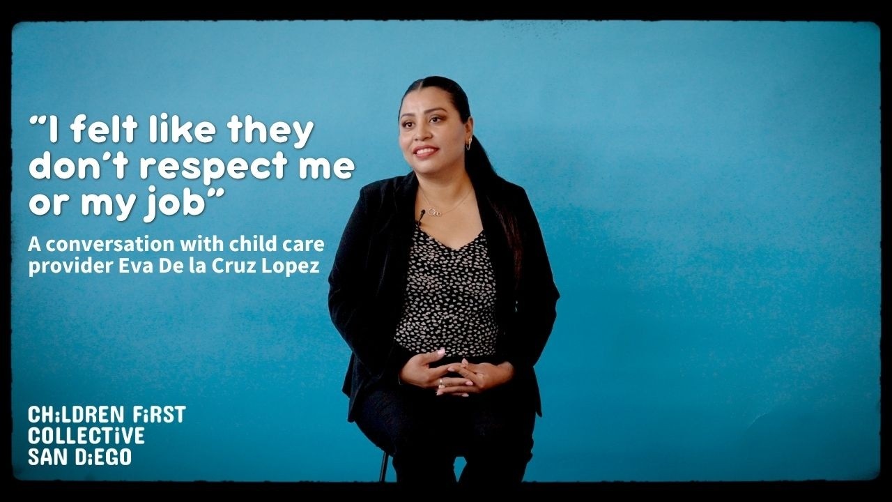 A Conversation with Child Care Provider Eva De la Cruz