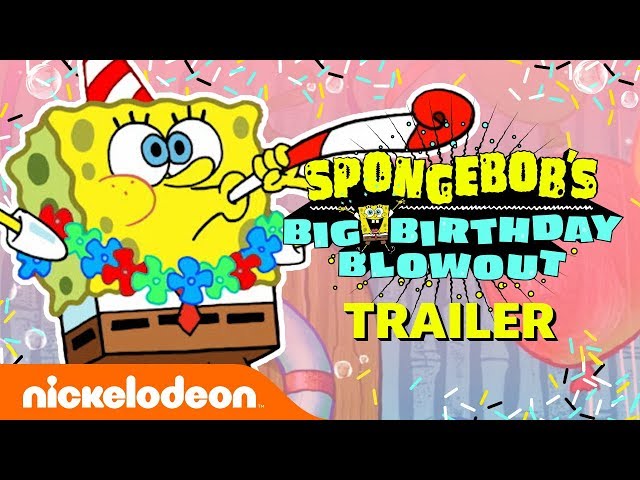 SpongeBob’s Birthday Blowout EXTENDED Trailer! 🎂 | Nick