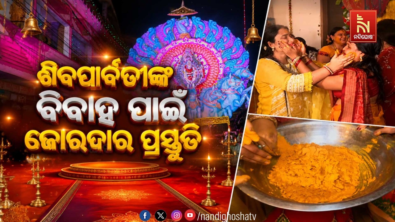 🔴Live | ଶିବପାର୍ବତୀଙ୍କ ବିବାହ ପାଇଁ ଜୋରଦାର ପ୍ରସ୍ତୁତି
