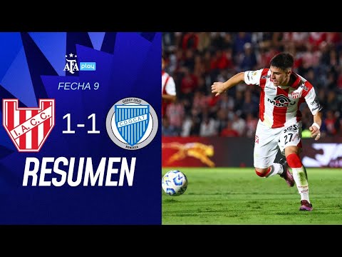 Instituto 1 vs 1 Godoy Cruz | #TorneoApertura2025 | Resumen | Fecha 9