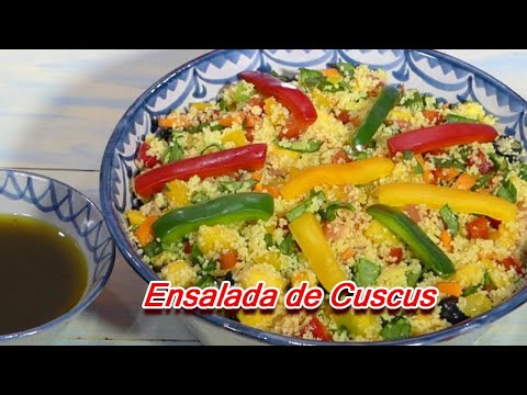 Cómo hacer Ensalada de CUSCUS fría con verduras - Cocina con Guga
