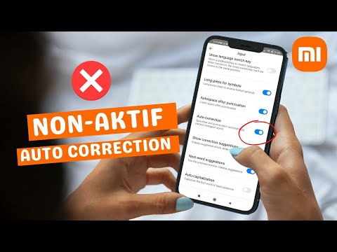 Cara Non-Aktif Auto Correction Text POCO Xiaomi Redmi Tutorial