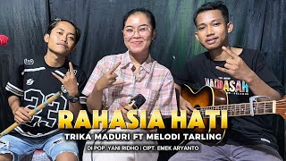 Download lagu RAHASIA HATI - VOC. TRIKA MADURI (COVER AKUSTIK) MELODI TARLING mp3