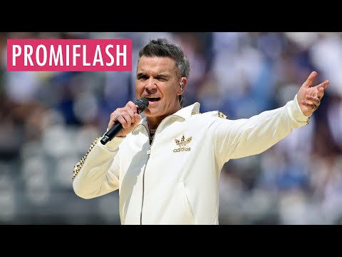 Video Thumbnail: Wegen Unwetter: Robbie Williams sagt Konzert in Berlin ab
