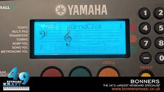 Video thumbnail for Yamaha PSR-240 Keyboard - 100 Demonstration Songs Part 2/2 by KeyboardKrazy49