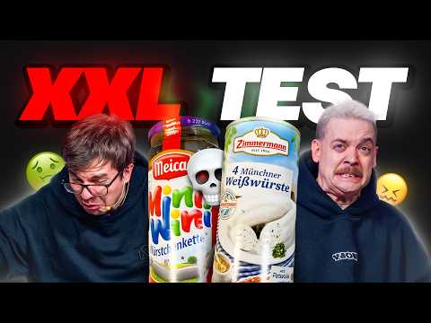 15 Sorten WURSTWASSER getrunken: Ich bereue ALLES! 🤢 XXL Test
