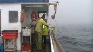 preview picture of video 'Beausoleil III - LFA34 - Meteghan, NS - Lobster Fishing - May 24, 2010'