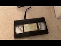 My Damaged Barney Tape Broke