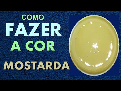 How to Make Mustard Color - Color Mixing Step by Step