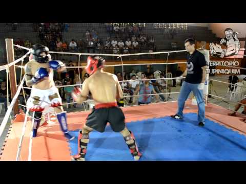 Pulguinha vs Rafael Silva - II Desafio Muay Thai amador São Gotardo