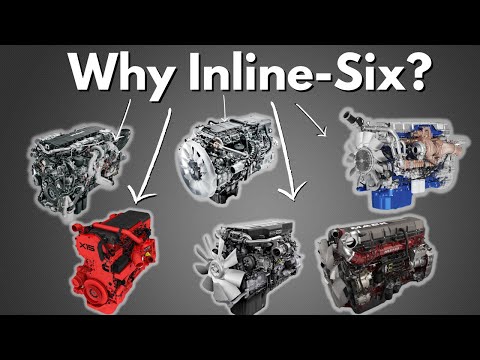 Why All Semi-Trucks Use Inline-six Engines?