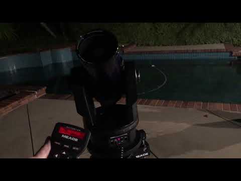 Meade ETX Astro Telescope with Autostar Setup and Operation