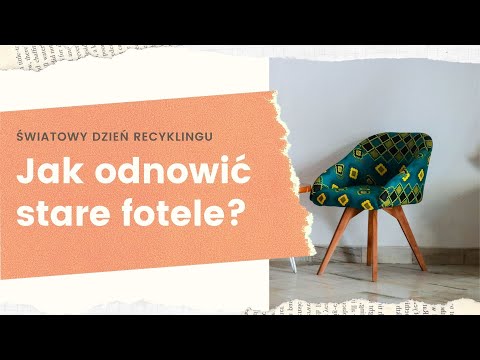 Jak odświeżyć fotele rodem z PRL!?