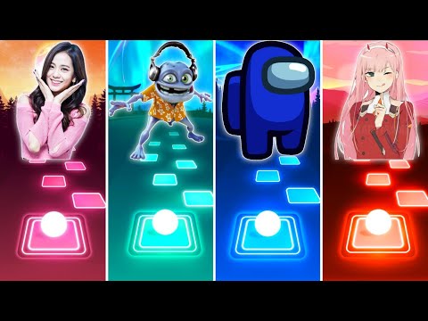 BLACKPINK vs Crazy Frog vs Among Us vs 2 Phut Hon - Tiles Hop EDM Rush