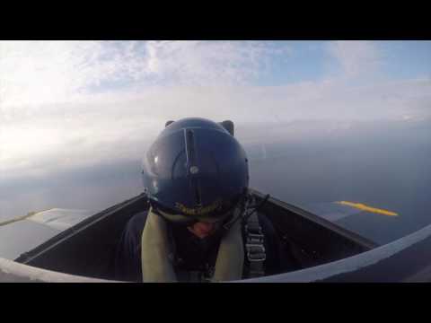 News Reporter Passes Out in Blue Angels Jet