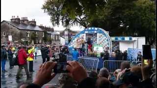 preview picture of video 'Tour of Britain 2013 - Stage 2 - Finish Beast Bank's, Kendal'