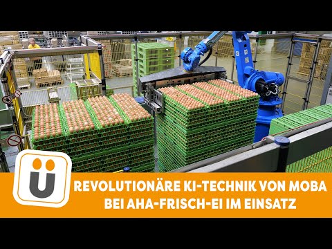Eierhandel bei Amshoff aha frisch-Ei: Tradition und revolutionäre MOBA-Technik im Einklang