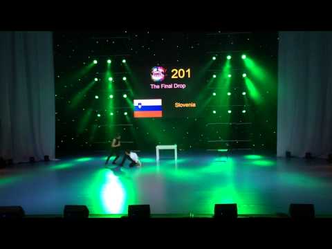 Final Drop - 1st Place street duo Hana Huc & Andraz Grulja - Dance Fest Novi Sad 2014