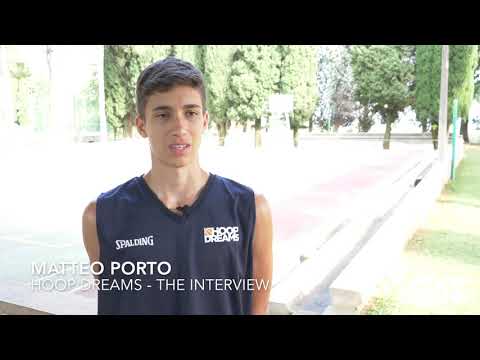 HOOP DREAMS  2020   THE INTERVIEW   MATTEO PORTO