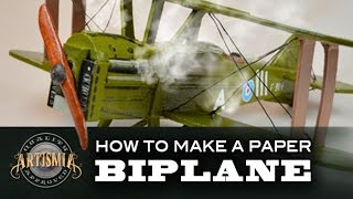How to Make a Paper Biplane