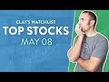 Top 10 Stocks For May 08, 2024 ( $PLTR, $PEGY, $PTON, $CMND, $MARA, and more! )