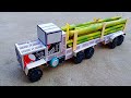 How To Make A Matchbox Timber Truck At Home Super Liner With Long Trailer Timber Truck
