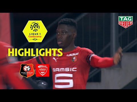 Stade Rennais FC - Nîmes Olympique ( 4-0 ) - Highlights - (SRFC - NIMES) / 2018-19