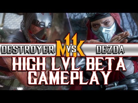 Mortal Kombat 11: Destroyer vs Dezda FT5 (EPIC BETA GAMEPLAY!)