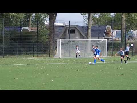 Mooi schot op de lat van VVJ.