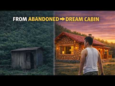 Former CEO Left the City to Turn an Abandoned House into a Dream Cabin