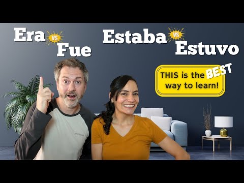 How to use Ser vs. Estar in the Past in Spanish (Story Method)