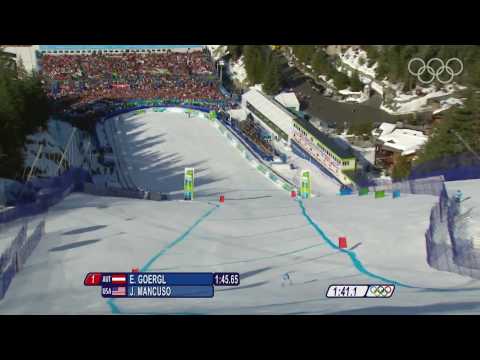 Mancuso - Alpine Skiing - Women's Downhill - Vancouver 2010 Winter Olympic Games