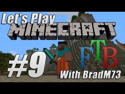 Let's Play Minecraft: Feed The Beast - Ep 9 - Chunk Loaders, Lava Power, Induction Smelter and more!