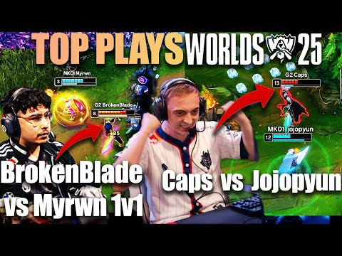 BrokenBlade vs Myrwn, Caps vs Jojopyun, Creme vs Quid, Karsa Steals Dragon from GEN, AL Destroys GEN