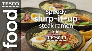 Speedy steak ramen