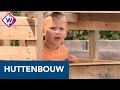 Huttenbouw thuis in de tuin: 'Geen vriendjes om je af te leiden'